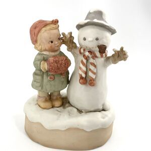 Memories of Yesterday 115401 Good Morning Mister Snowman Music Box Figurine